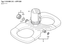 Bosch 0 600 800 260 ATR 320 Circular Sprinklers Spare Parts